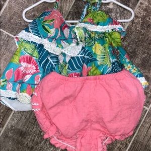 Tommy Bahamas baby girl outfit